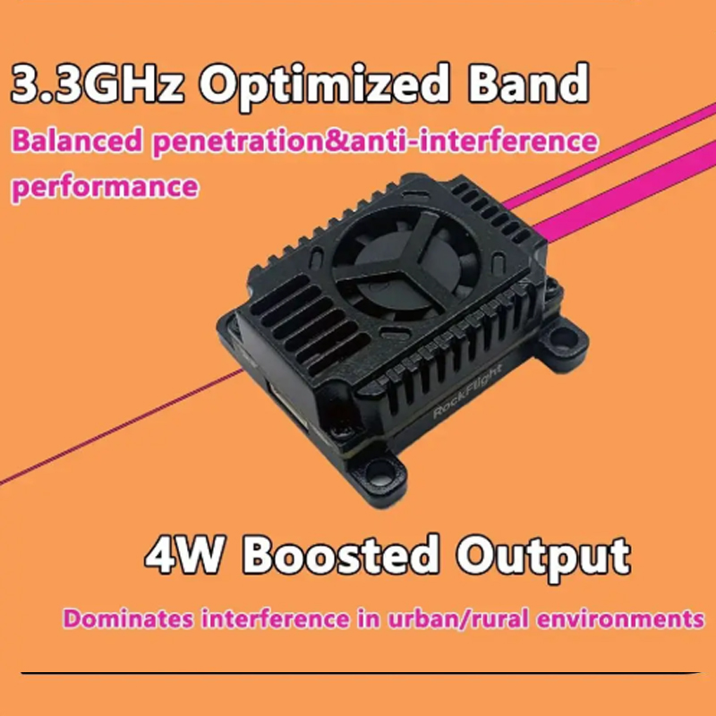 SLONWAKE FPV 3.3G 16CH 4000mW  – обзор и цена Fpv Drone Transmitter
