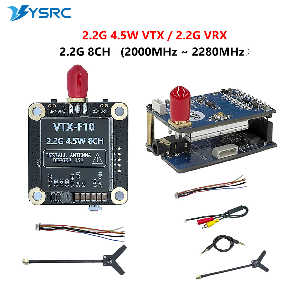 2.0-2.2G 4.5W VTX 8CH FPV Vide – обзор и цена Fpv Drone Transmitter
