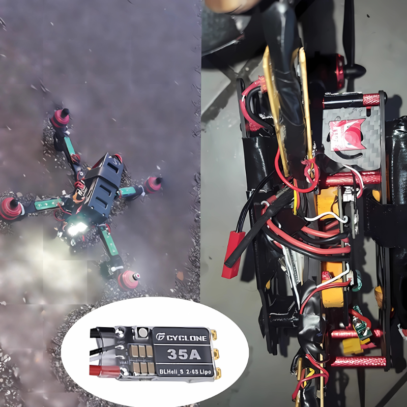 Cyclone 35A BLHeli_S ESC - Hig – обзор и цена Fpv Drone Esc
