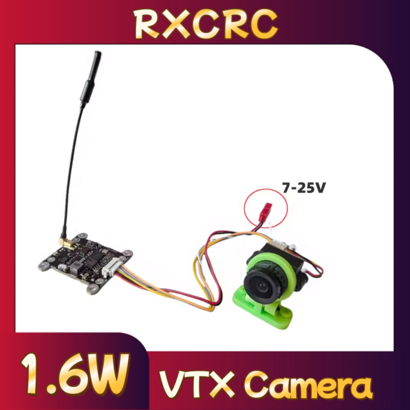 RXCRC 5.8G Module 48CH 1.6W VT – обзор и цена Fpv Drone Transmitter