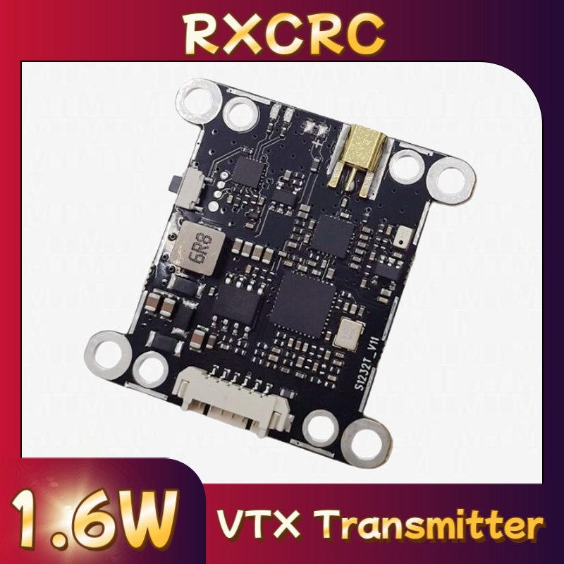 RXCRC 5.8G Module 48CH 1.6W VT – обзор и цена Fpv Drone Transmitter