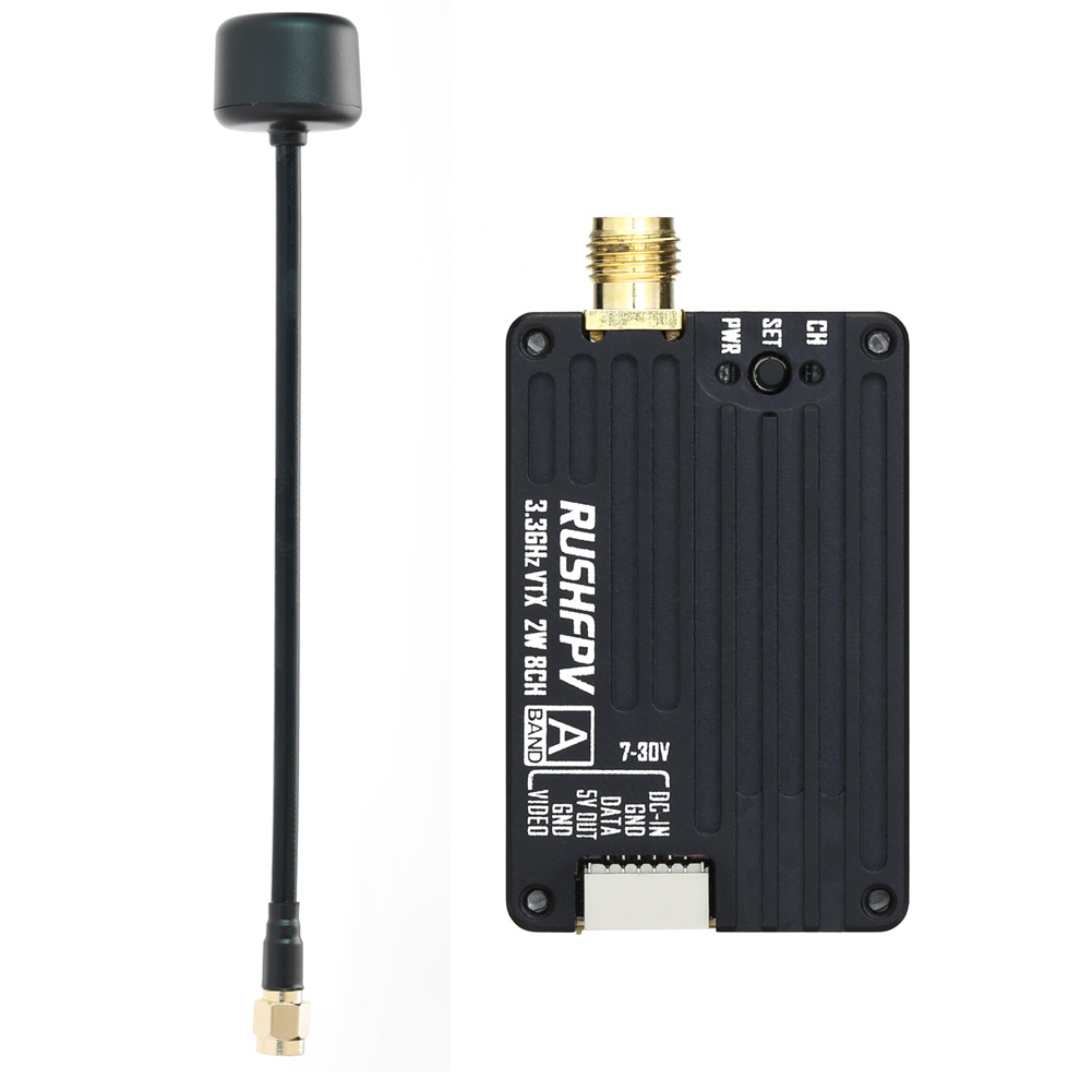 RUSHFPV 3.3G 2W VTX Transmitte – обзор и цена Fpv Drone Transmitter