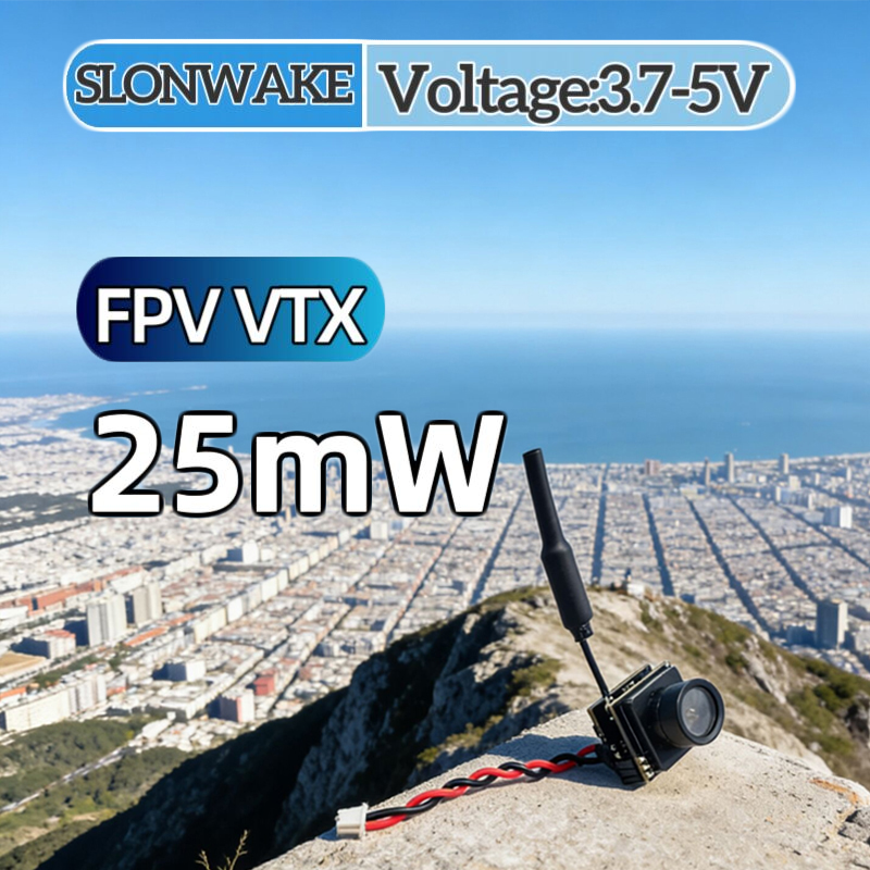 SLONWAKE FPV 25mW power simula – обзор и цена Fpv Drone Transmitter