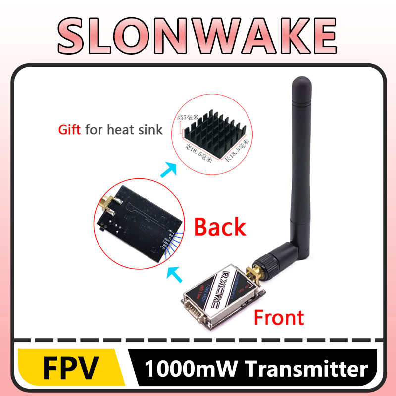 SLONWAKE  5.8G 48CH 1W VTX 100 – обзор и цена Fpv Drone Vtx