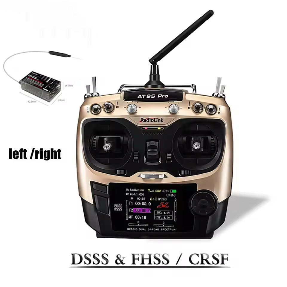Radiolink AT9SPro 12CH 2.4G DS – обзор и цена Fpv Drone Transmitter