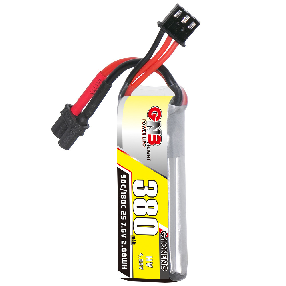 GNB 2S 7.6V 380mAh 90C/180C Li – обзор и цена Fpv Drone Battery