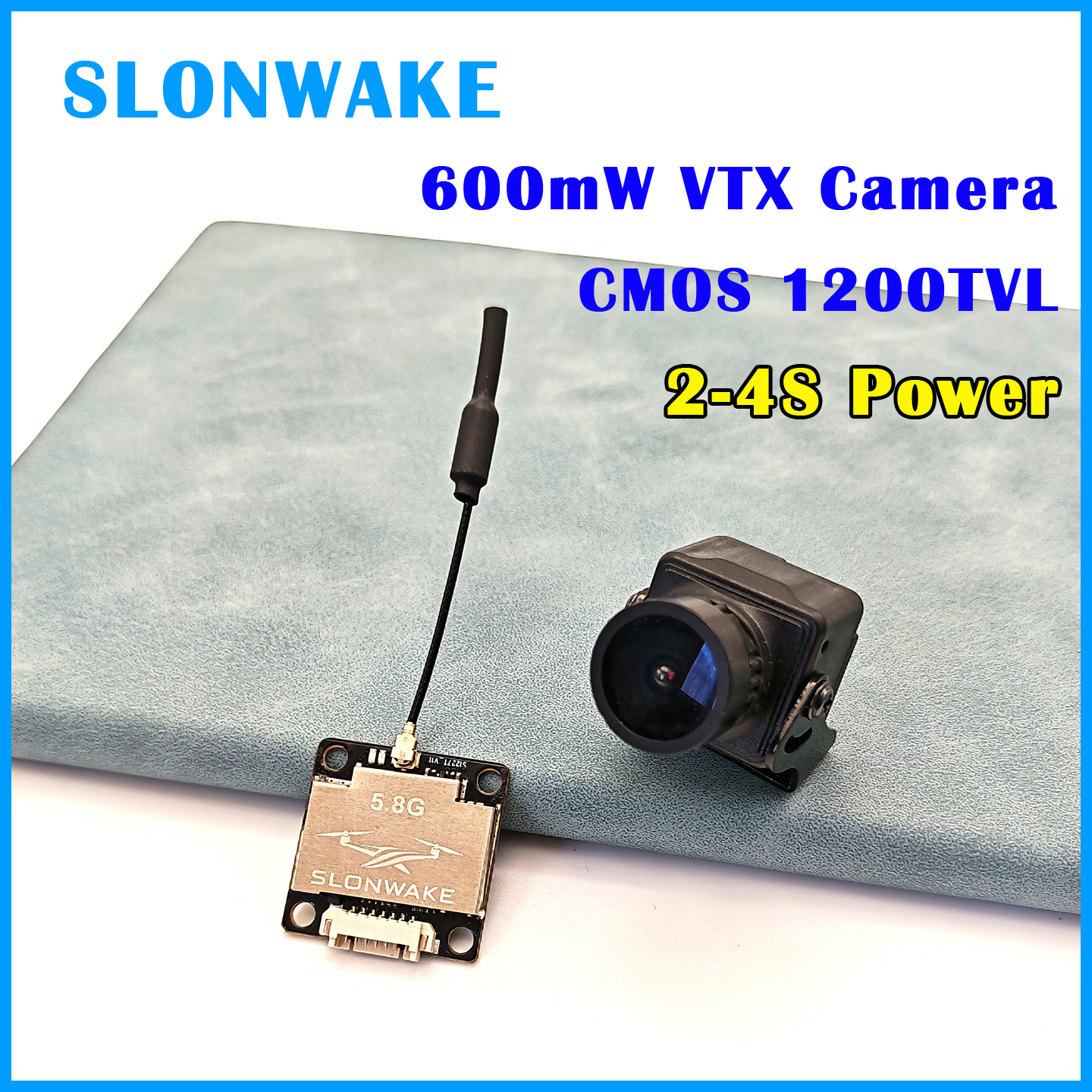 SLONWAKE Ready to use 5.8G 48C – обзор и цена Fpv Drone Vtx