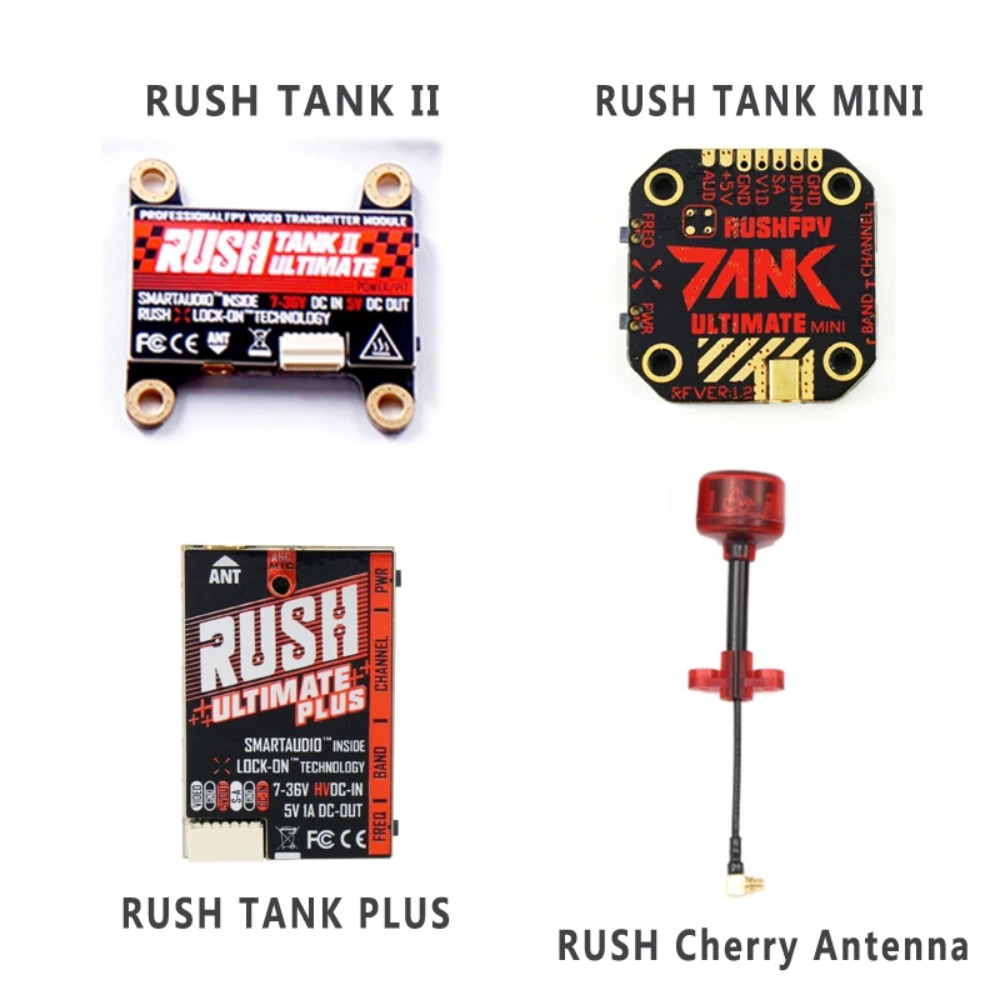 RUSH TANK Ultimate II/Mini/ PL – обзор и цена Fpv Drone Transmitter