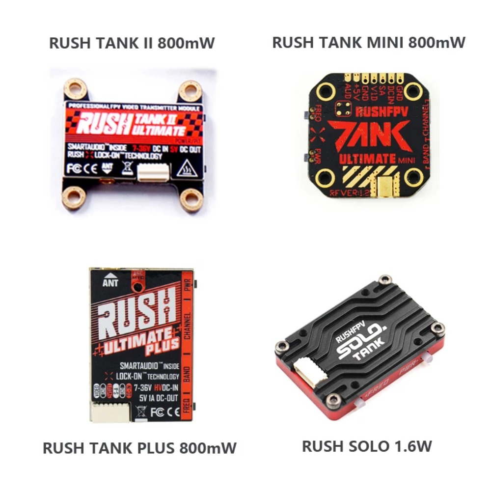 RUSH TANK Ultimate II/Mini/ PL – обзор и цена Fpv Drone Transmitter