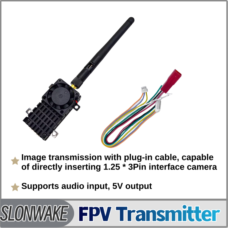 SLONWAKE 5.8G 3000mW Simulatio – обзор и цена Fpv Drone Transmitter