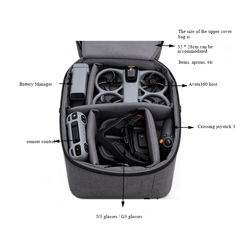 Suitable for DJI Avata 360 sto – обзор и цена Fpv Drone Bag